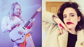 Lauran Hibberd (vlevo) a Anna Calvi