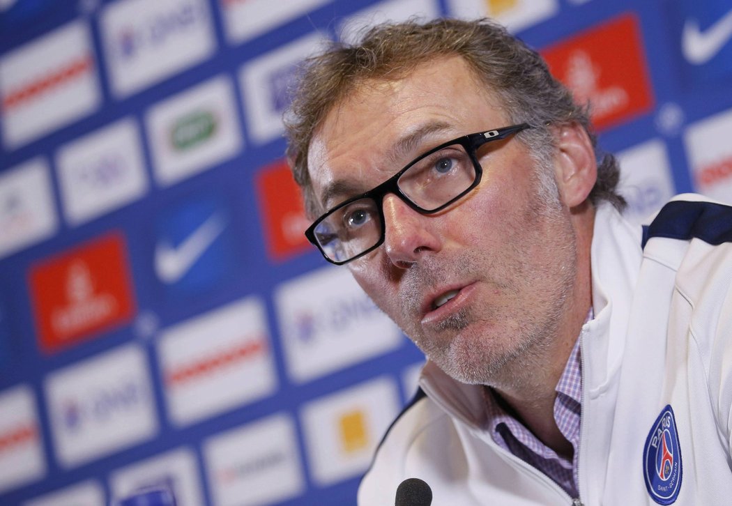 Laurent Blanc na tiskové konferenci