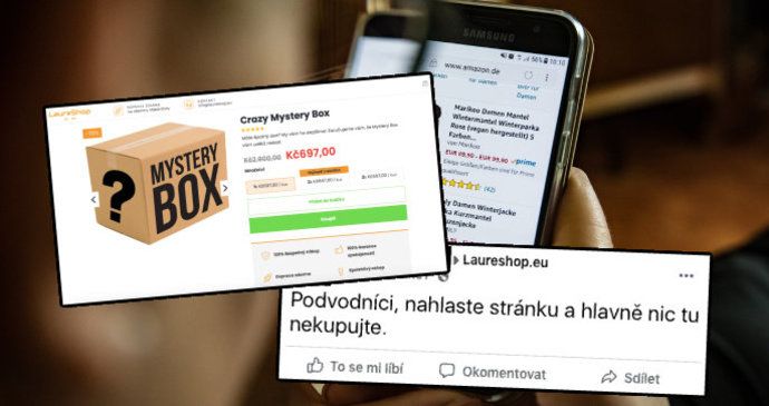 Zákazníci si stěžují na eshop, který má prodávat "mystery boxy", jenže nic nepošle.