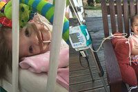 Laurinka (3) trpí vzácným CHARGE syndromem: Jedna rehabilitace stojí rodinu 65 tisíc korun. Pomůžete?