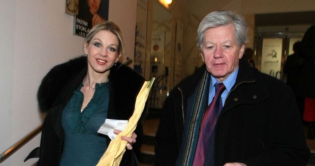 Sabona Laurinová s tatínkem Františkem