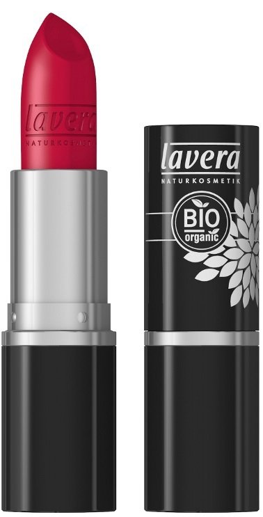 Přírodní rtěnka Lavera, odstín Timeless Red, 189 Kč, koupíte na www.lavera.cz
