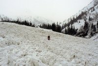 Západní Tatry: Utrhla se stoletá lavina: 1,5 km