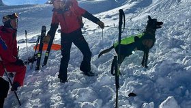 Záchranná akce v Alpách (27.11.2025)