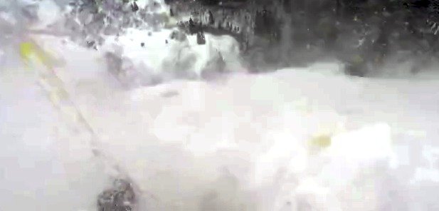 Unikátní video: Lukáše před zavalením lavinou zachránil lyžařský airbag