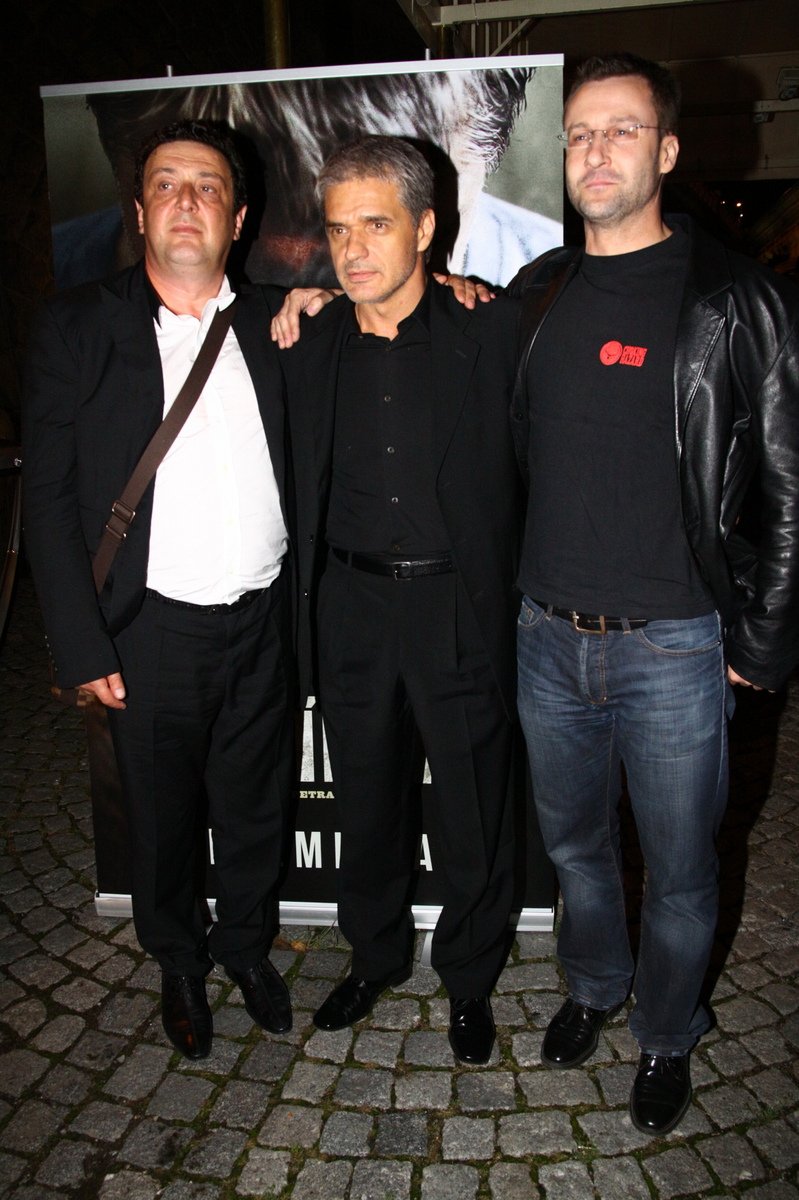 Producent snímku Igor Konyukov, Konstantin Lavroněnko a scénárista Marek Dobeš