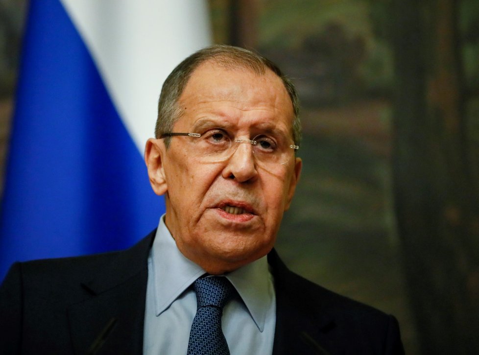 Ruskýá ministr zahraničí Sergej Lavrov.