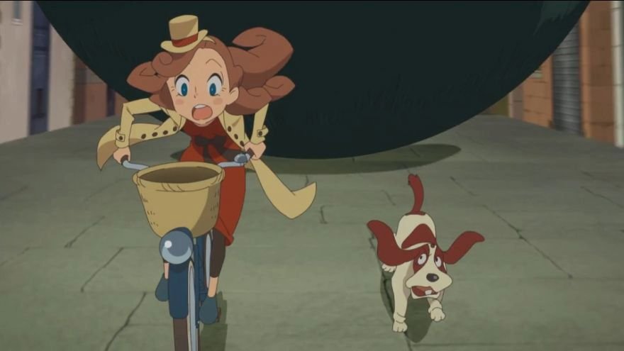 Videohra Layton&#39;s Mystery Journey: Katrielle and the Millionaires&#39; Conspiracy má krásné animované videosekvence.