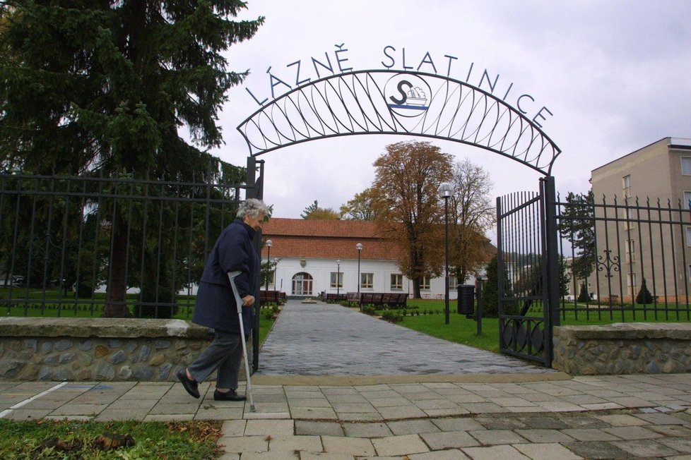 Lázně Slatinice na Olomoucku