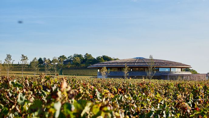 ilustrační foto, vinařství Le Dôme ve francouzském Bordeaux ilustrační foto, vinařství Le Dôme ve francouzském Bordeaux