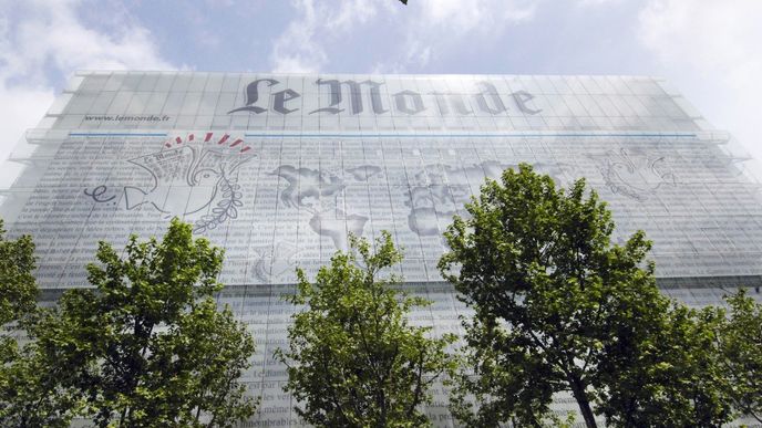 Sídlo francouzského deníku Le Monde
