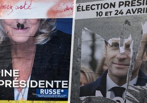 Le Penová i Macron budí dost negativních emocí.