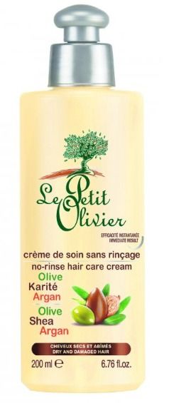 Bezoplachový pečující krém pro suché a lámavé vlasy, Le Petite Olivier, 112 Kč (200 ml). Koupíte na www.domdeco.cz.