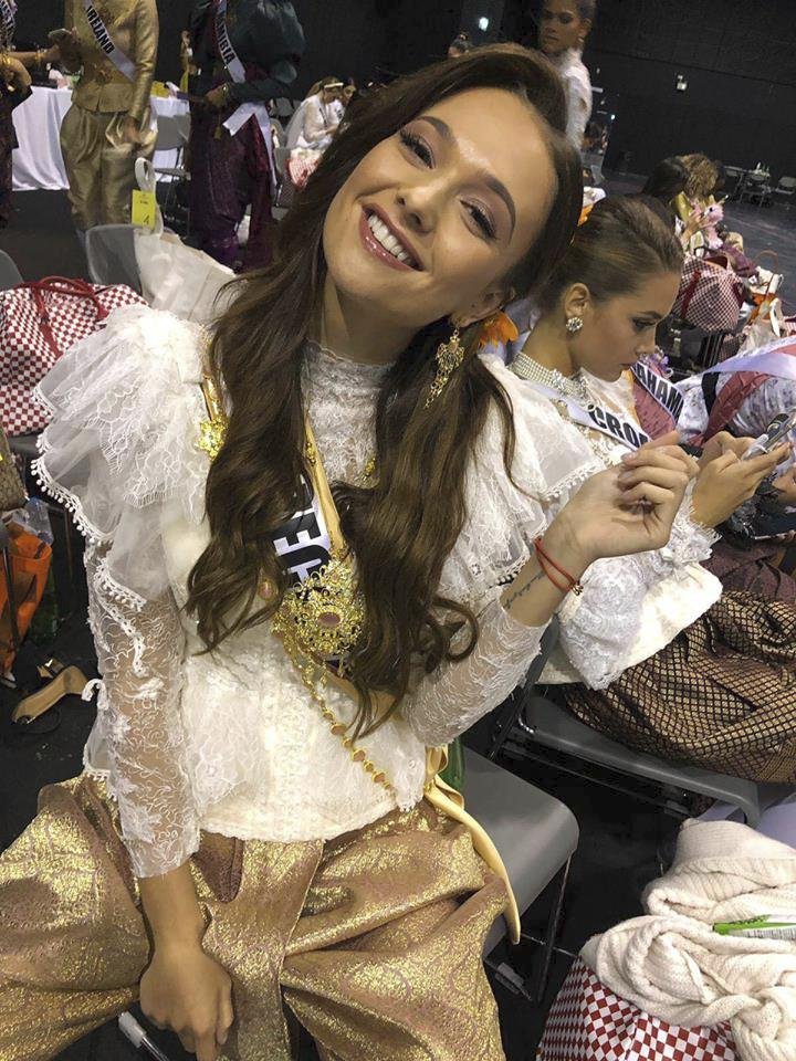 Lea Šteflíčková na Miss Universe v Thajsku