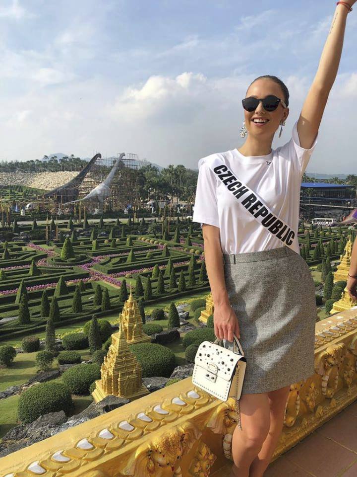 Lea Šteflíčková na Miss Universe v Thajsku