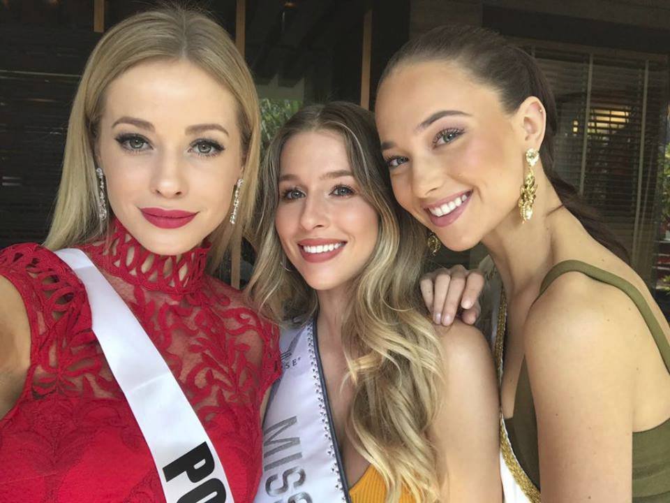 Lea Šteflíčková s Miss Slovensko a Miss Polsko