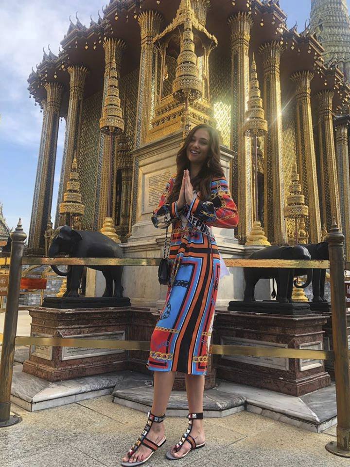 Lea Šteflíčková na Miss Universe v Thajsku
