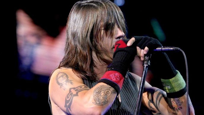 Leader skupiny Red Hot Chillli Peppers Anthony Kiedis