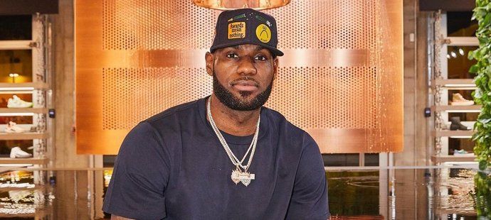 Americká basketbalová hvězda LeBron James