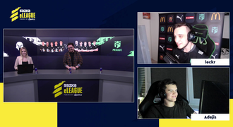 Já nejsem lopata! reagoval Leckr na streamu Sazka eLEAGUE po postupu do semifinále