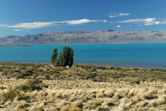 Ledovcové jezero Lago Argentino