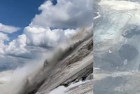 Tragédie v Alpách: Nejméně 6 mrtvých po uvolnění ledovce, záchranáři hledají přeživší