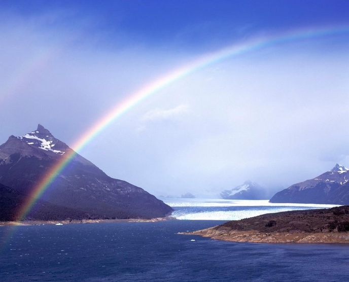 Ledovec Perito Moreno na jihu Argentiny