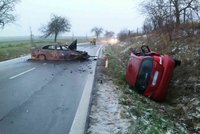 Pozor na ledovku, varují meteorologové. Během soboty přišla obleva, v noci vše umrzne