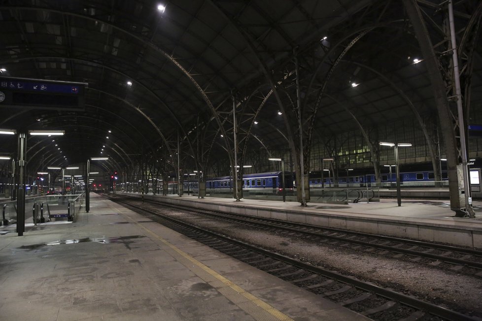 Na Hlavním nádraží nesměla většina vlaků vyjet.