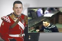Poslední foto popraveného vojáka: Před smrtí si koupil pizzu a vtipkoval s personálem