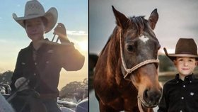 Malý kovboj (†10) tragicky zemřel při rodeu: Zalehl ho kůň, který dostal infarkt!