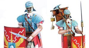 Vystřihovánka ke stažení: Římský legionář - bonusové díly výstroje