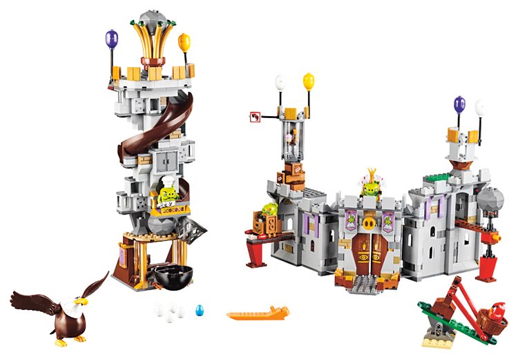 Lego Angry Birds Hrad krále prasete