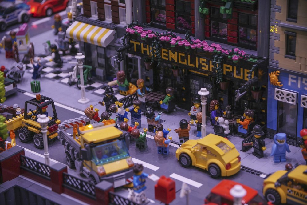Interiér Lego Housu v dánském Billundu