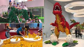 Lego postavilo ráj pro děti: Má miliony kostek, roboty a dinosaury.