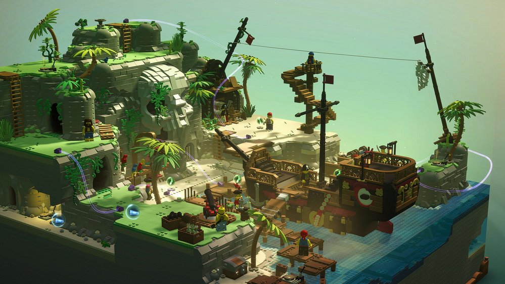 Poušť, džungle, město, středověk a Karibik. Hráči LEGO Bricktales navštíví celkem 5 rozdílných světů