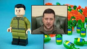 Je libo Zelenského jako LEGO? Figurka se dala koupit za slušnou sumičku