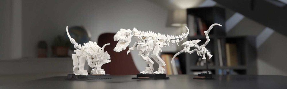 LEGO® Ideas Dinosauří fosilie: Dinosauří LEGO® stavebnice? Tu jsme si v redakci ábíčka přece nemohli nechat ujít!