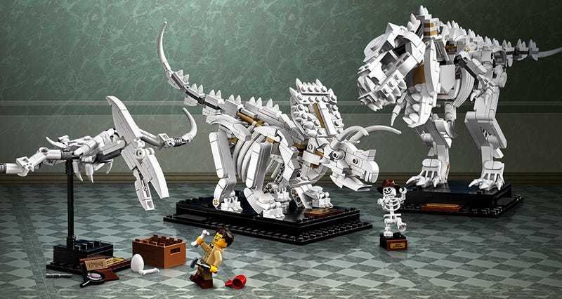 LEGO® Ideas Dinosauří fosilie: Dinosauří LEGO® stavebnice? Tu jsme si v redakci ábíčka přece nemohli nechat ujít!