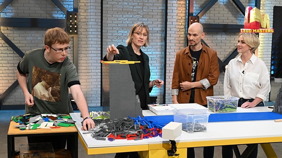 Designér Lego Technic Milan Reindl v porotě soutěže Lego Masters