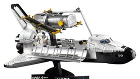 Lego Hubbleův teleskop a Space Shuttle Discovery