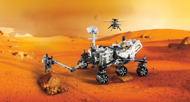 LEGO Technic NASA Mars Rover Perseverance: Postavili jsme si vesmírné vozítko!