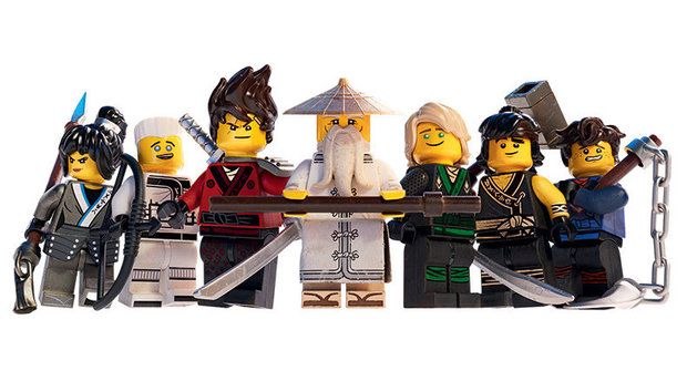 Hrdinové LEGO NINJAGO Filmu