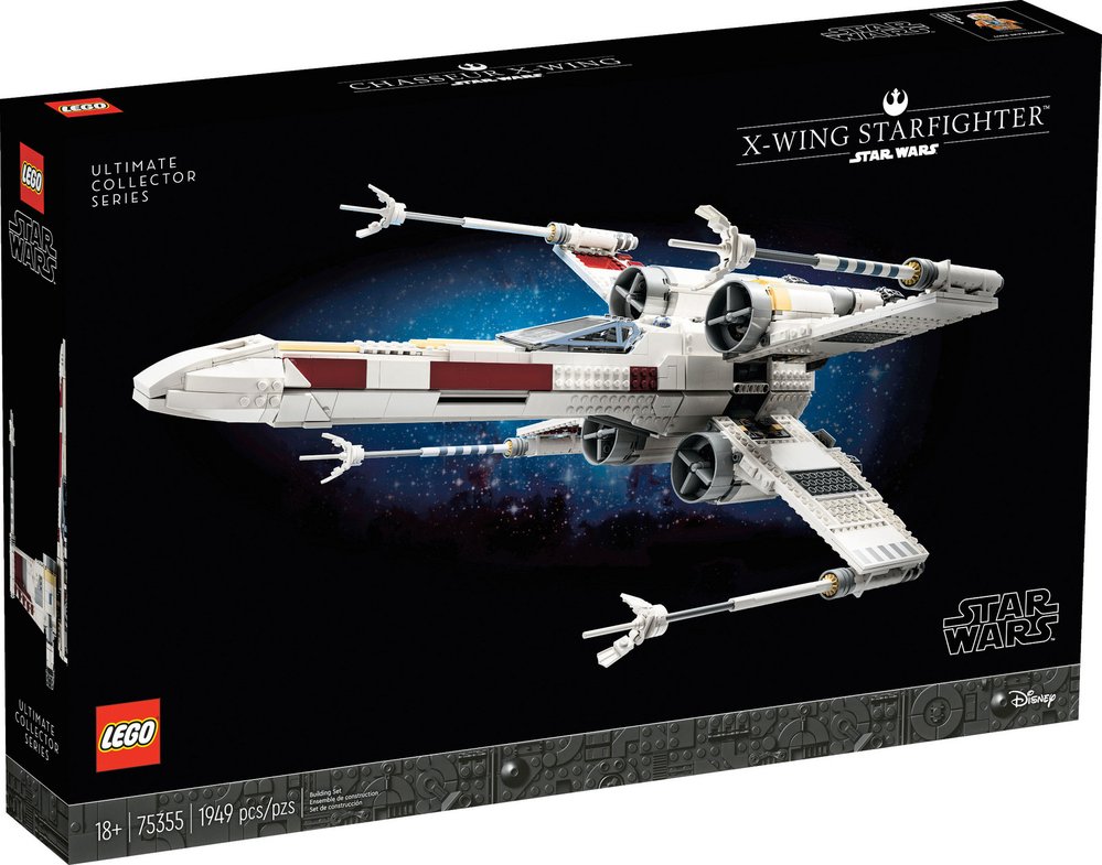 LEGO Star Wars stíhačka X-Wing: Už z krabice je znát mohutnost modelu