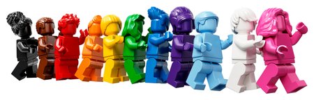 "Každý je úžasný." Duhové Lego pro inkluzi (nejen) LGBTIQ+.