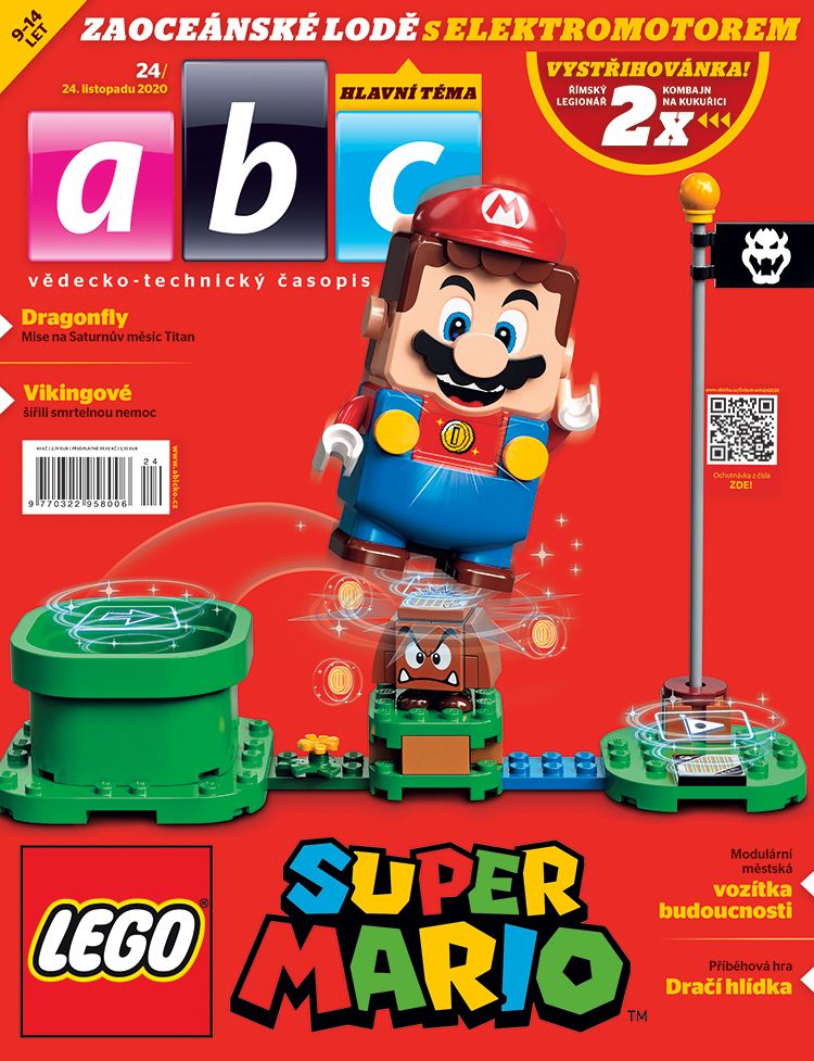 LEGO SUper Mario v časopisu ABC č. 23/2020