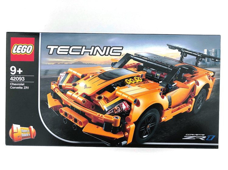 Lego Technic má novinku: repliku dokonalého auťáku Chevrolet Corvette ZR1.