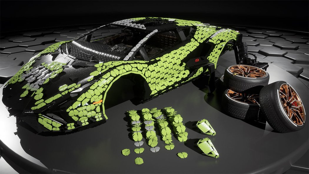 Lego Technic Lamborghini Sián FKP 37