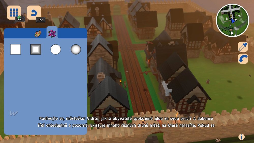 Budování podhradí v Lego Worlds krok za krokem