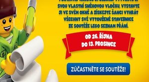 Postavte vločku: Velká vánoční LEGO soutěž zasněží celé Česko